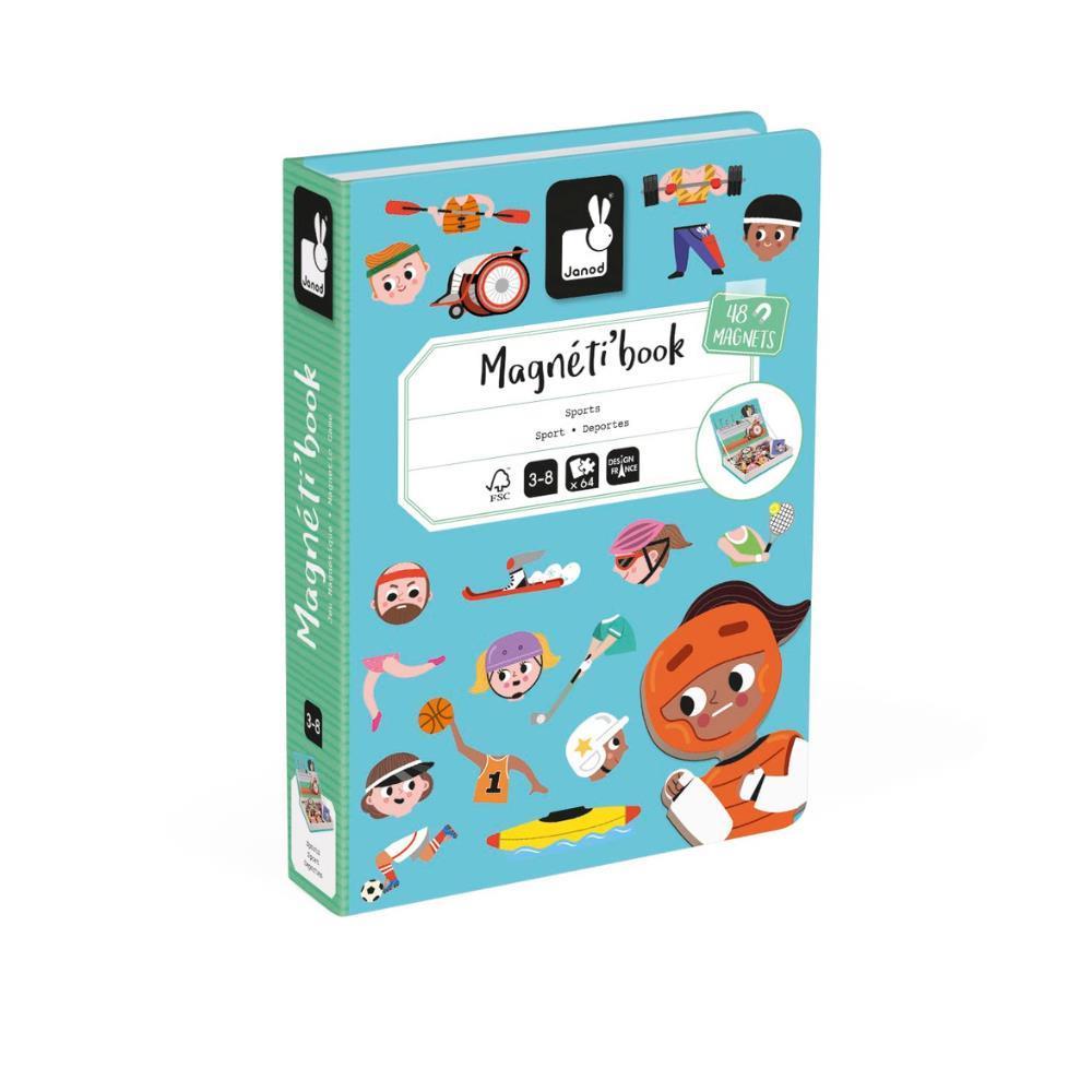 Janod MagnetiBook Sports Game