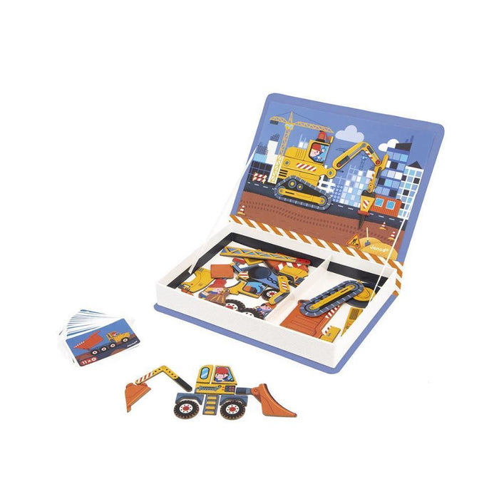 Jogo Janod MagnetiBook Construção