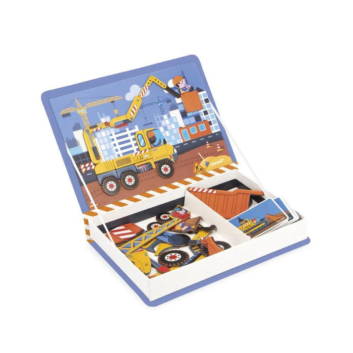 Jogo Janod MagnetiBook Construção