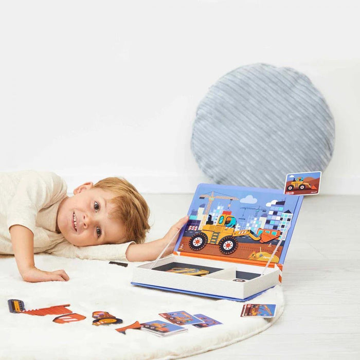 Jogo Janod MagnetiBook Construção