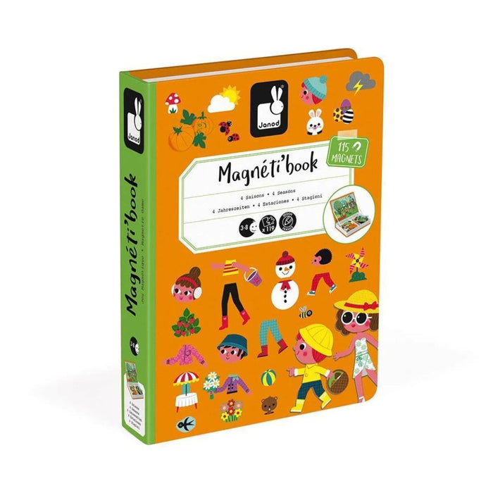 Jogo Janod MagnetiBook 4 Estações
