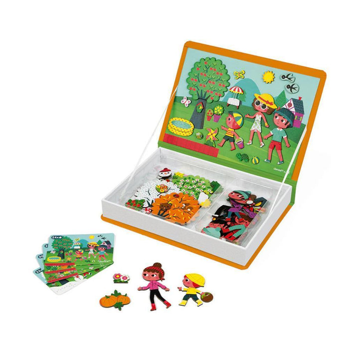 Jogo Janod MagnetiBook 4 Estações