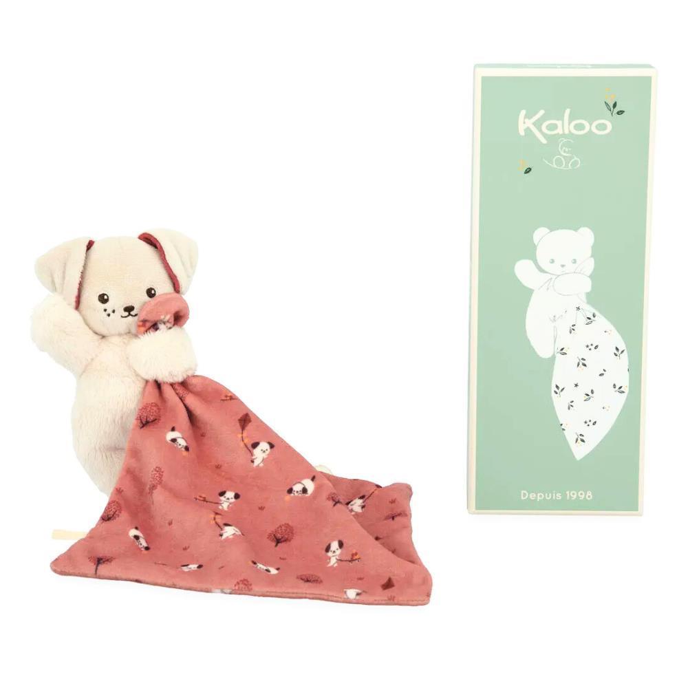 Kaloo Pink Dog Comforter in Box