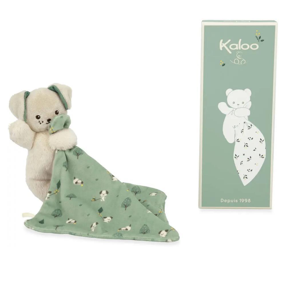 Doudou Kaloo Green Dog in a Box