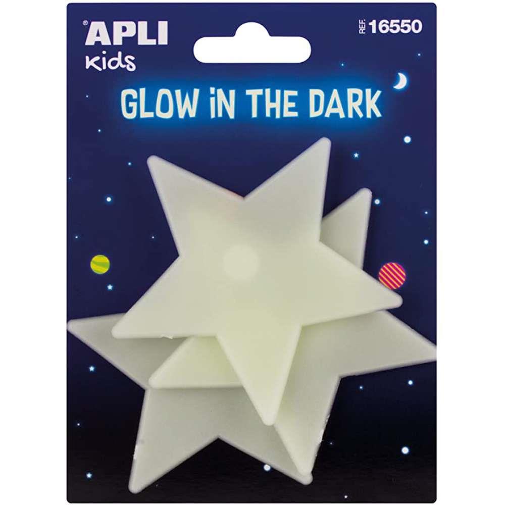 ApliKids Estrelas Luminescentes 3Uni