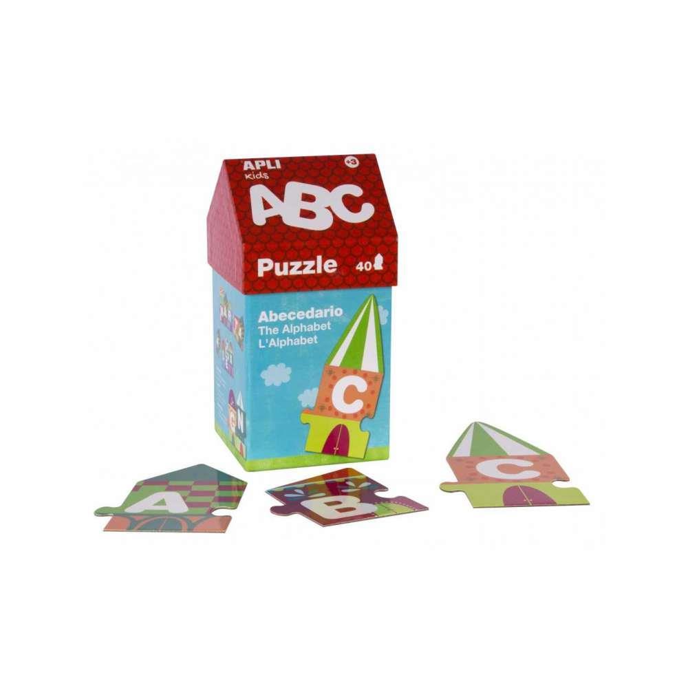 ApliKids Puzzle Casa ABC 40PZS