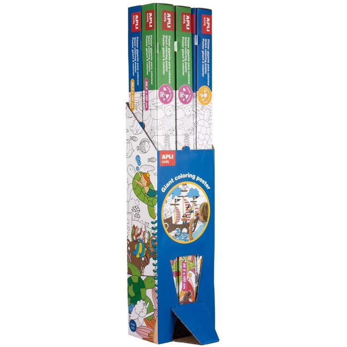 Póster Gigante para colorear ApliKids