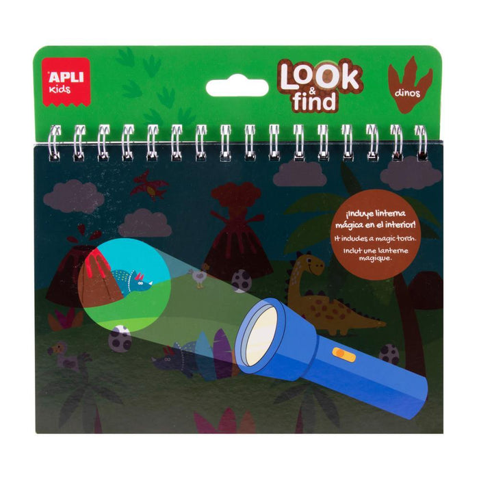 Livro de Atividades Look & Find Dinossauros