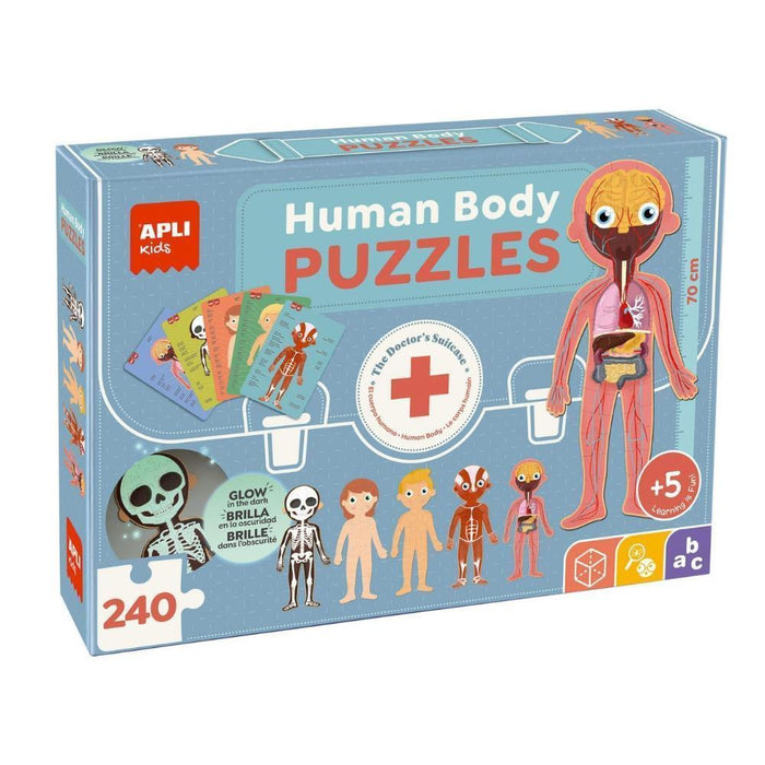 Puzzle do Corpo Humano 240 Peças