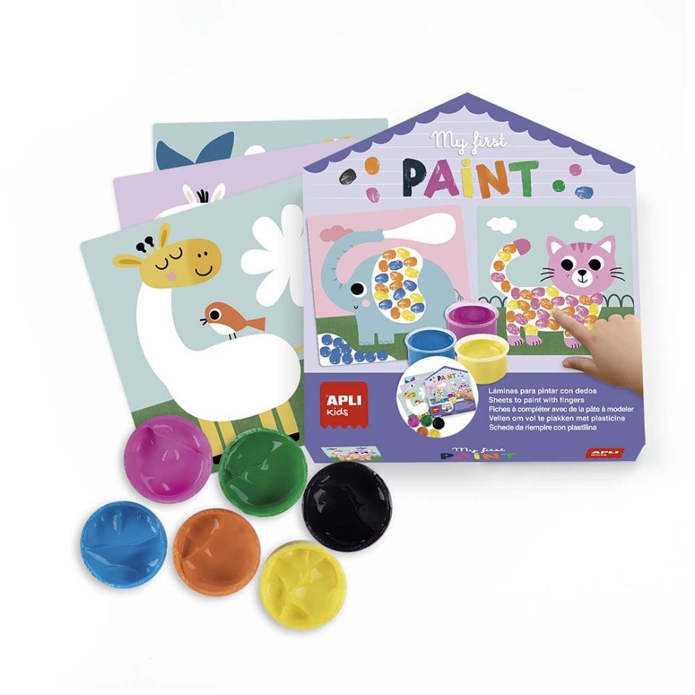 Pintar com Dedos Animais