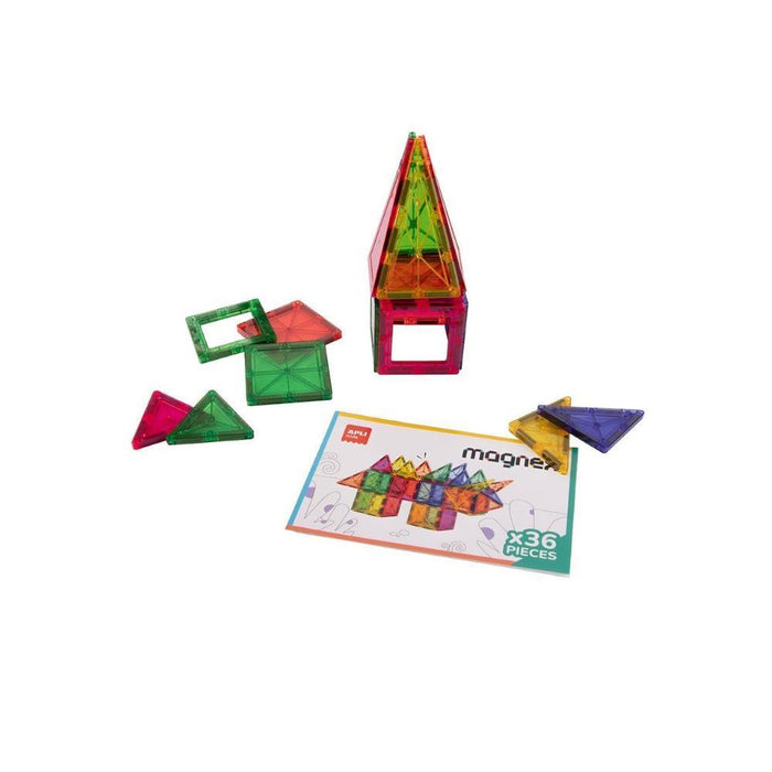 Jogo de Construções Magnéticas Apli Kids 36 peças