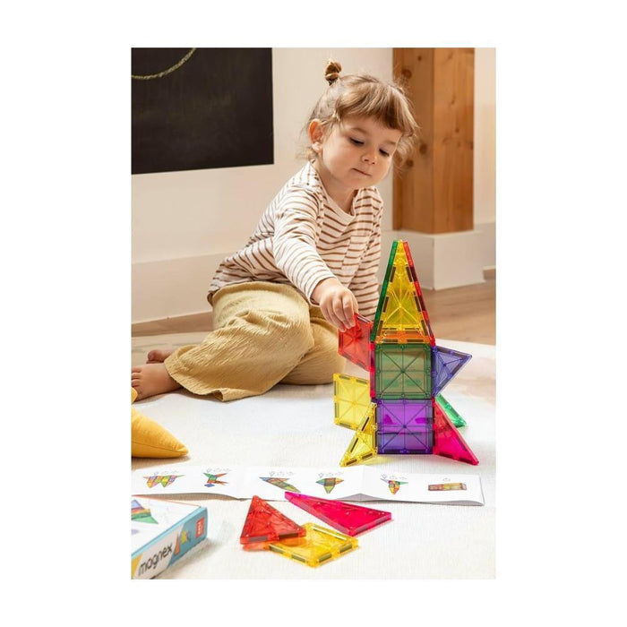 Jogo de Construções Magnéticas Apli Kids 60 Peças