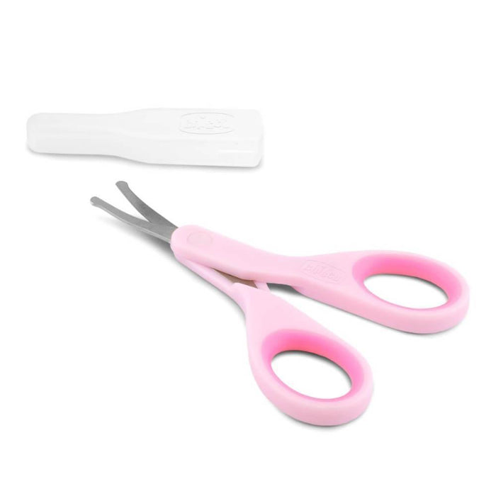 Tesoura para Unhas de Bebé Chicco Rosa