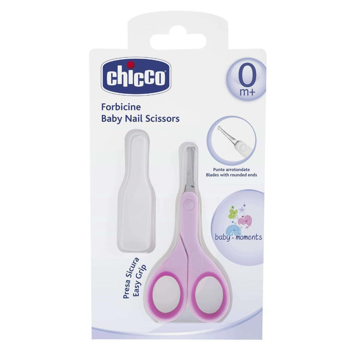 Tesoura para Unhas de Bebé Chicco Rosa