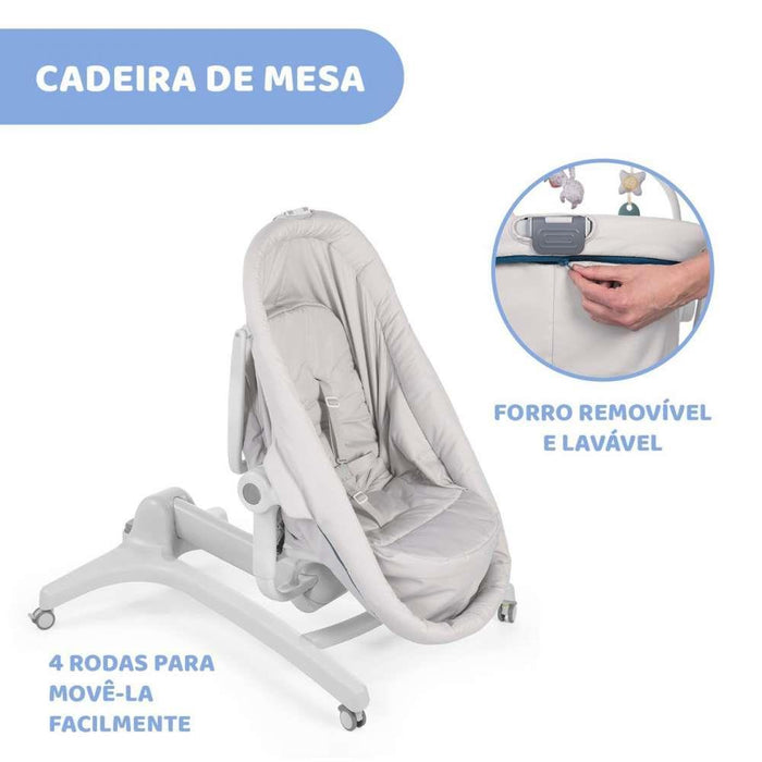 Cuna Baby Hug 4 en 1 Glacial