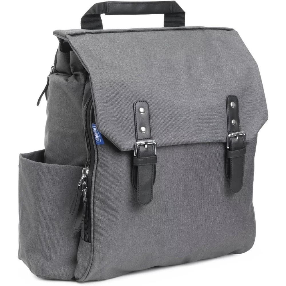 Mochila Chicco gris oscuro