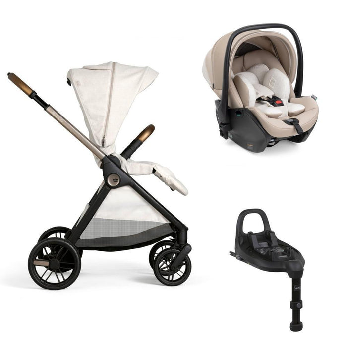Pack Chicco Bellagio + First Seat Recline 40-87cm Amber Glow + Base Full 360 i-Size