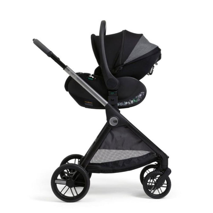 Pack Chicco Bellagio Fir Tree + First Seat Recline 40-87cm Black Satin + Base Full 360 i-Size