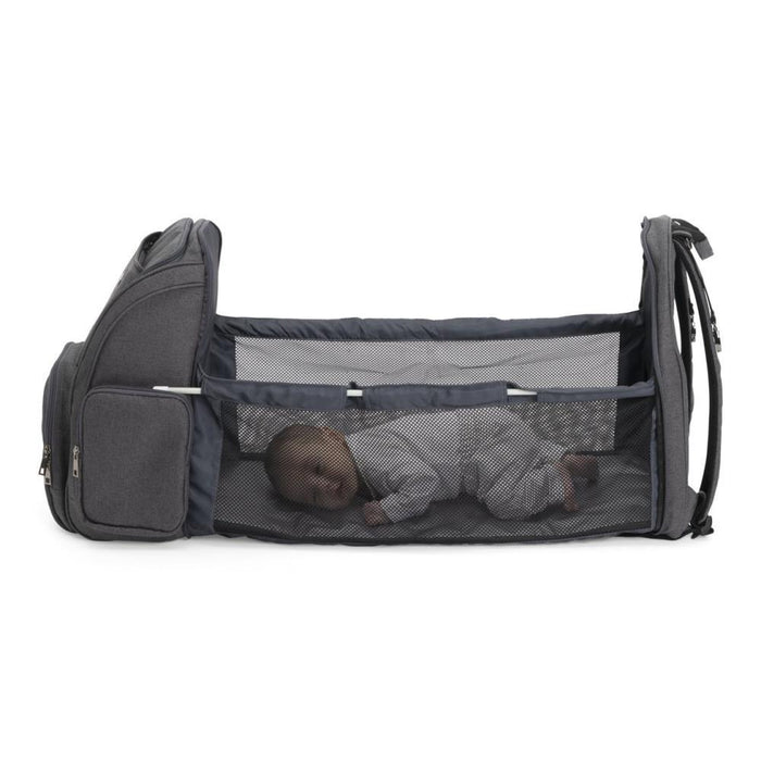 Mochila com Muda-Fraldas Chicco Black Satin
