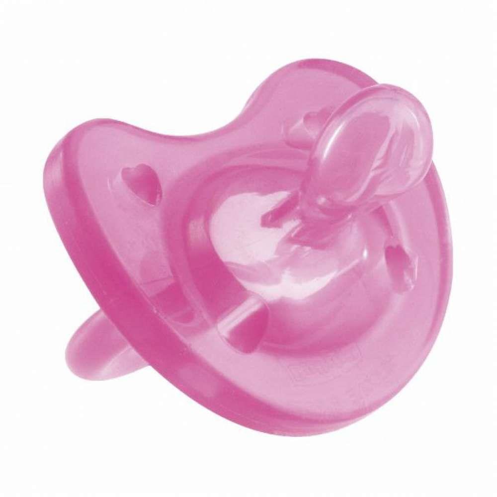 Chicco Chupeta Physio Soft Silicone 0-6m Rosa