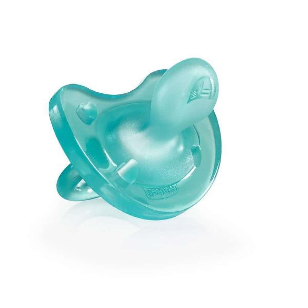 Chicco Chupeta Physio Soft Silicone 6-16m Azul