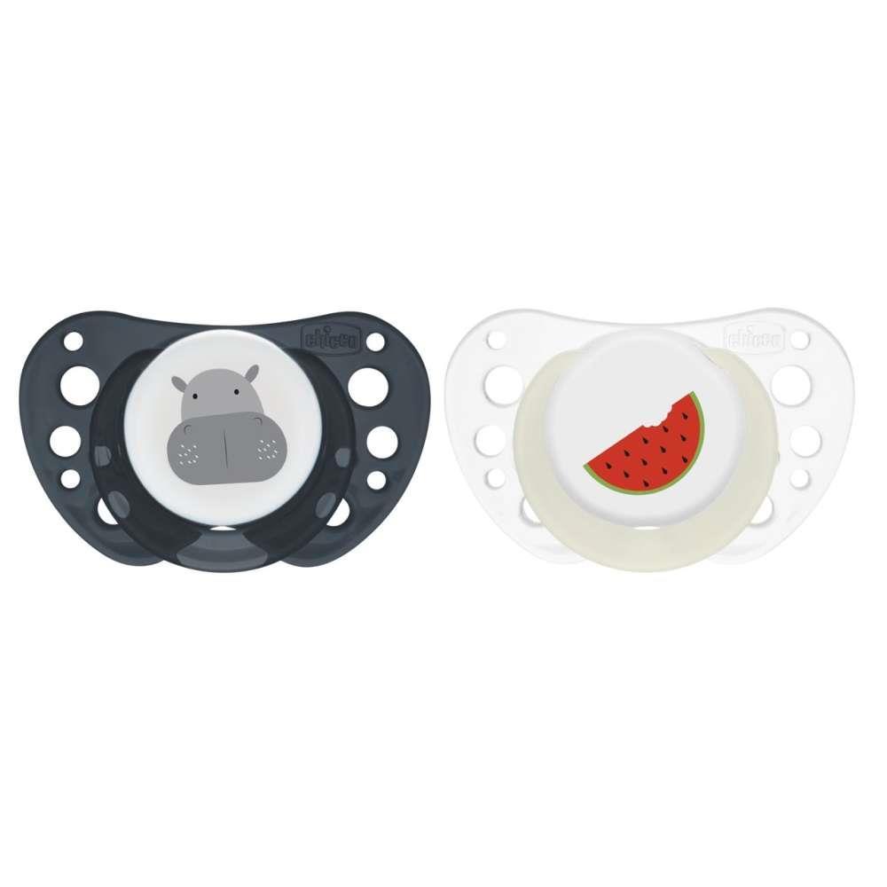 2 Chupetes Physio Air Lumi 16-36m Azul
