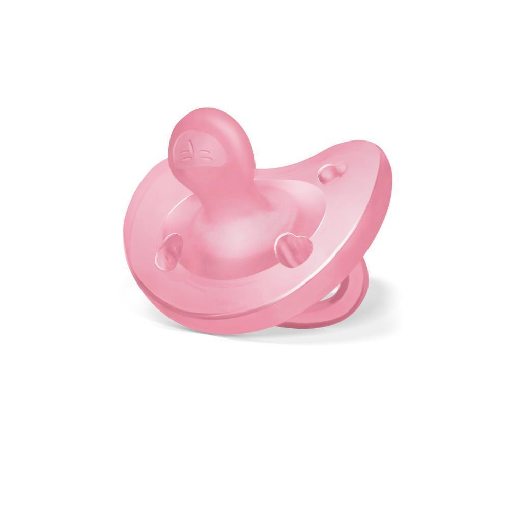 Chicco PhysioForma Soft Silicone Pacifier Pink 6-16m