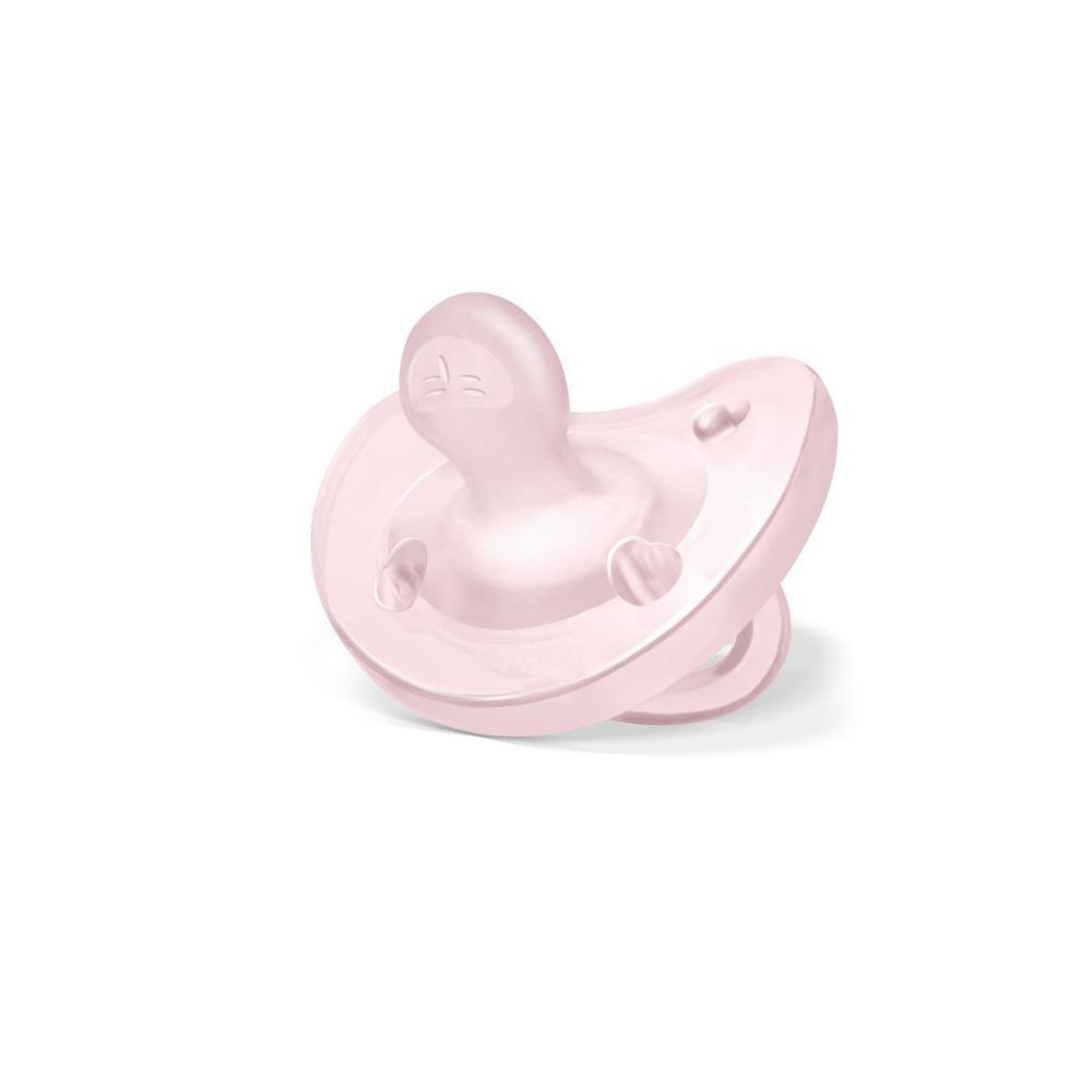 Chupeta Chicco Physio Forma Soft Silicone Rosa 2-6m