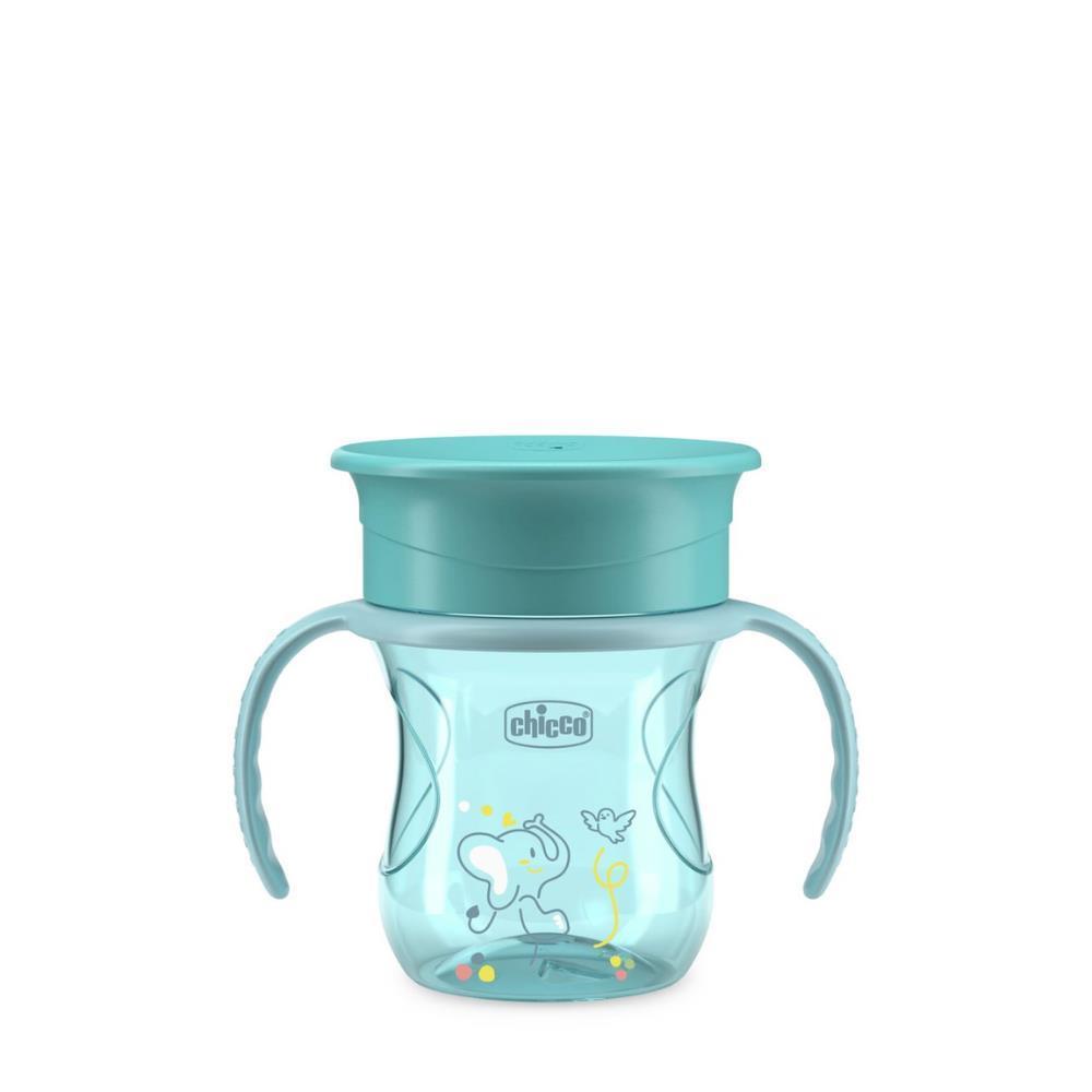 Vaso de transición Chicco Perfect 360, 12 meses o más, azul