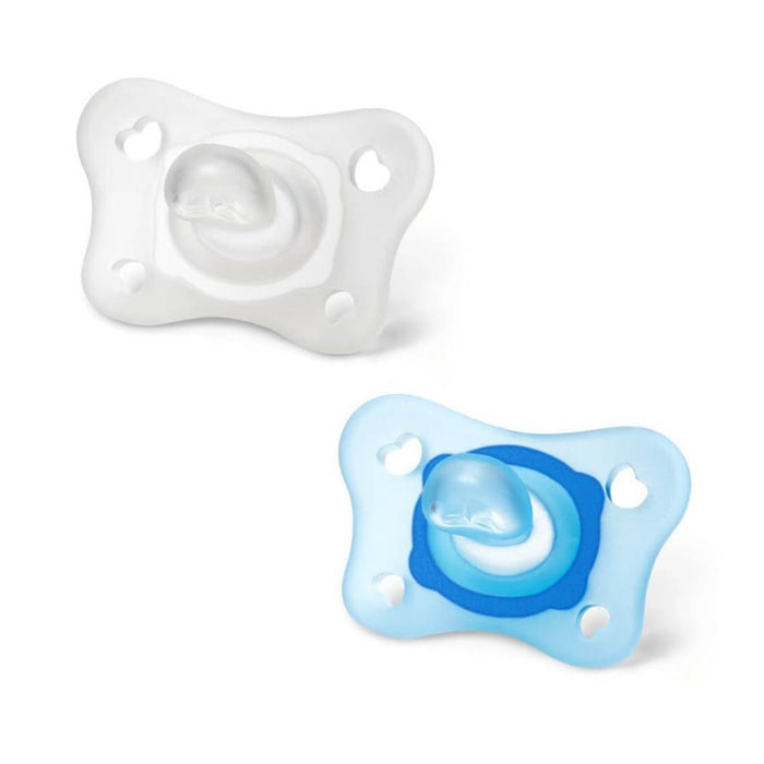 2 Chupetas Chicco PhysioForma Mini Soft Azul 0-2m