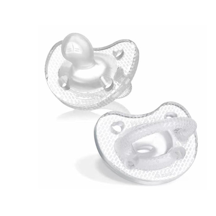 2 Chupetas Chicco Physioforma Soft Crystal em Silicone 16-36m