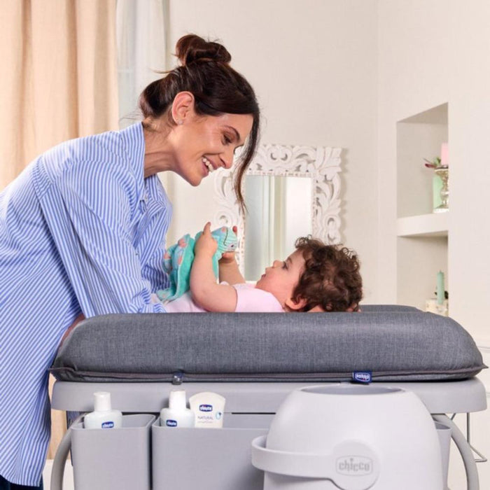 Trocador/Banheira Chicco Cuddle&Bubble Graphite Melange