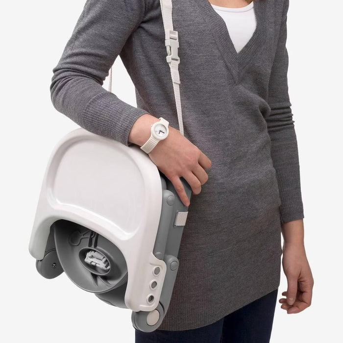 Cadeira da Papa Portátil Chicco Pocket Snack Dark Grey