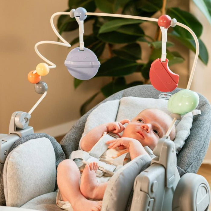 Arco de Brinquedos Chicco Rainbow para Cadeira da Papa Polly Armonia