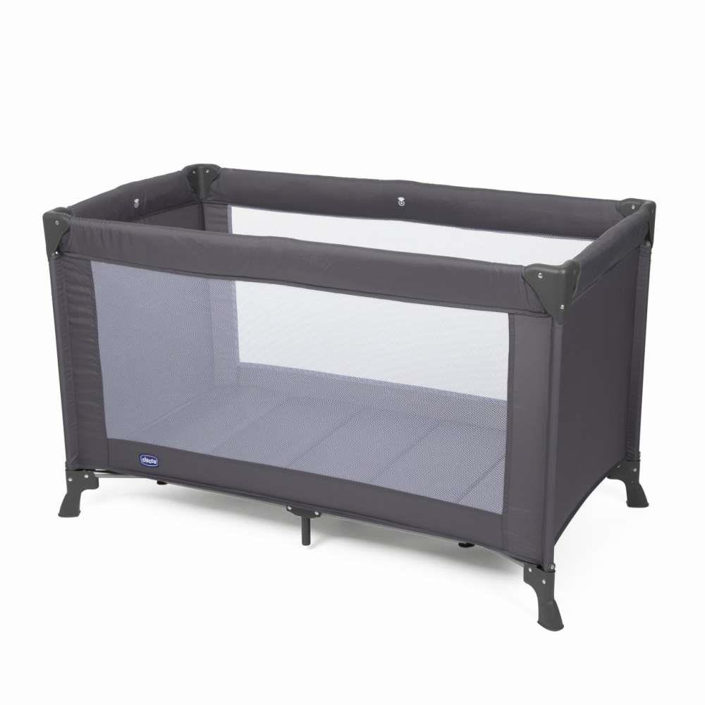Chicco Goodnight Travel Cot Dark Grey