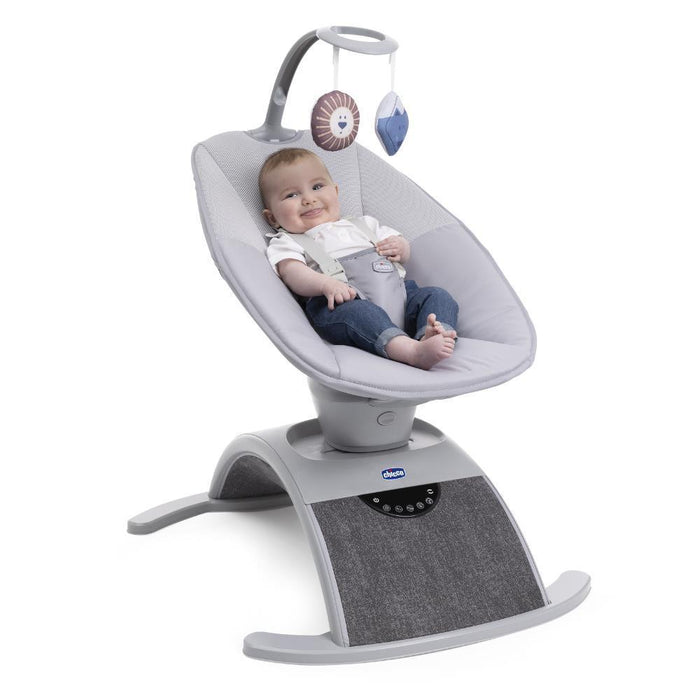 Espreguiçadeira Elétrica Chicco Comfy Wave Silver Spring