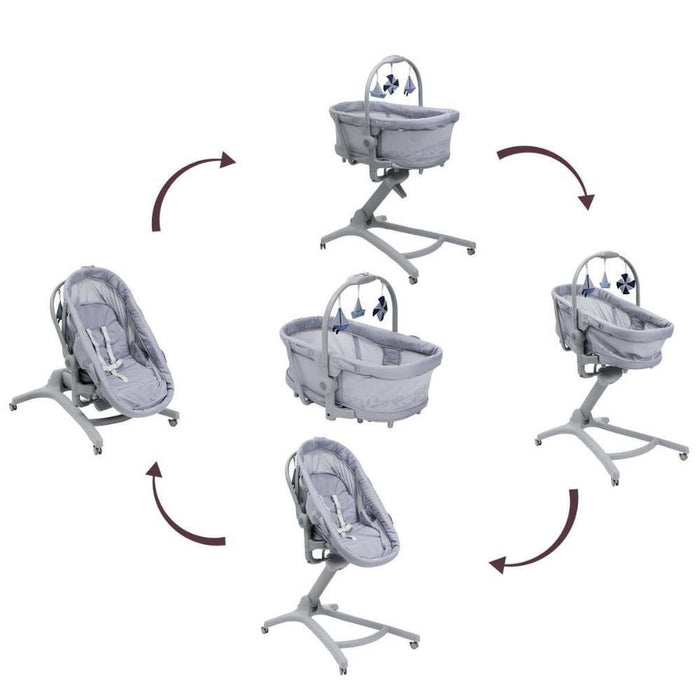 Berço Chicco Baby Hug Pro 5em1 Earl Grey