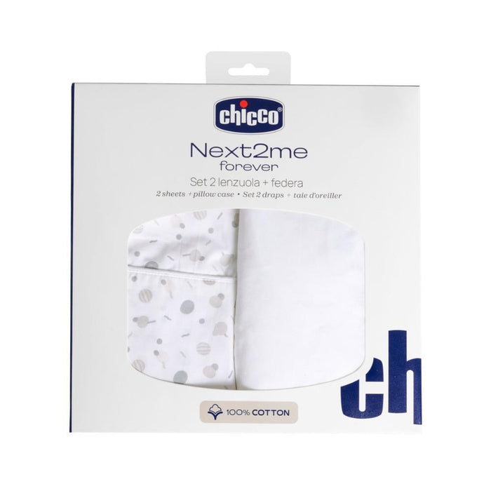 Conjunto de 3 Peças em Algodão Confetti para Chicco Next2Me Forever