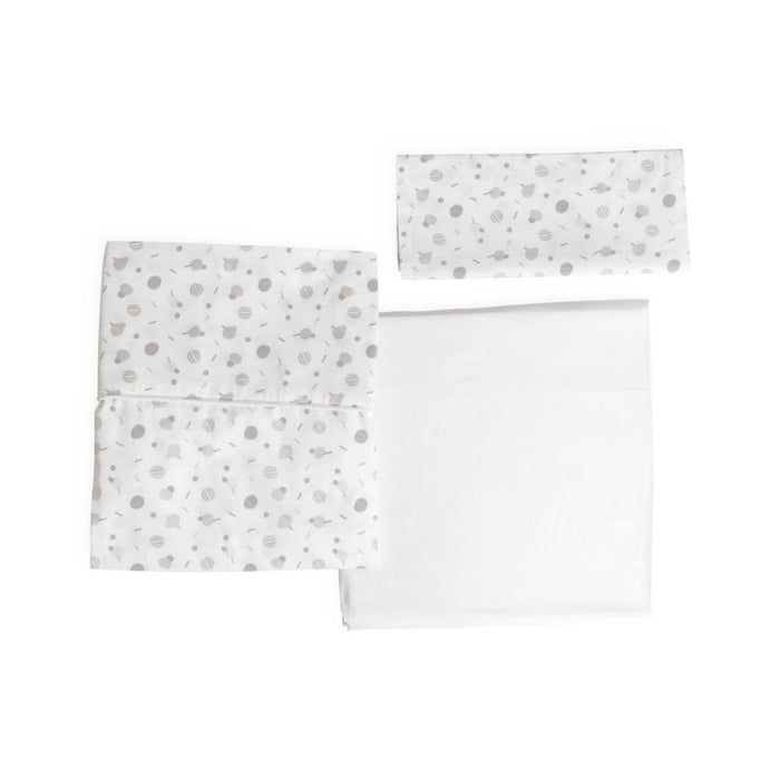 Conjunto de 3 Peças em Algodão Confetti para Chicco Next2Me Forever