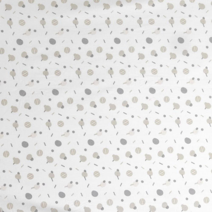 Conjunto de 2 Lençóis em Algodão Confetti para Chicco Next2Me