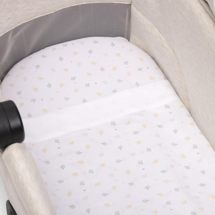 Conjunto de 2 Lençóis em Bambu Chicco Foliage para Alcofa