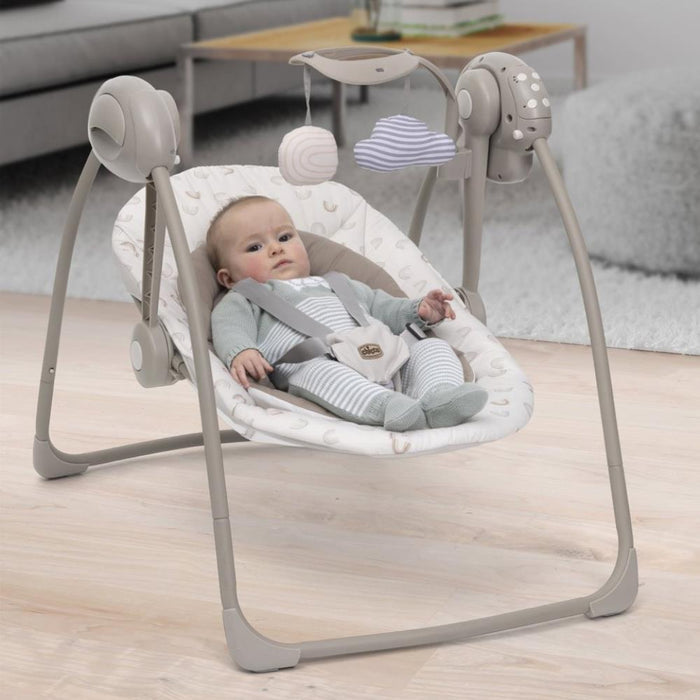 Espreguiçadeira Eletrónica Chicco Swing&Play Vanilla