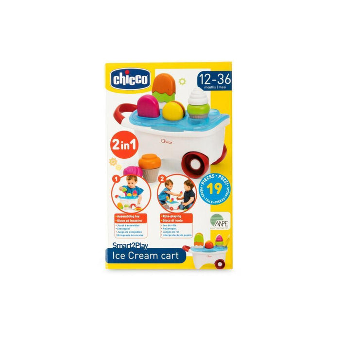 Carrinho de Gelados com Formas Empilháveis Chicco Smart2Play