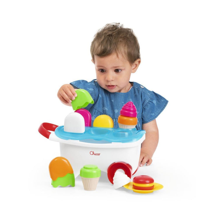 Carrinho de Gelados com Formas Empilháveis Chicco Smart2Play