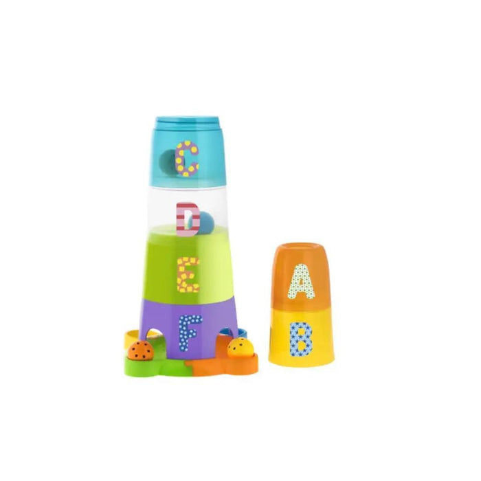Torre Colorida com Copos Empilháveis Chicco