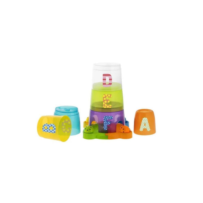 Torre Colorida com Copos Empilháveis Chicco