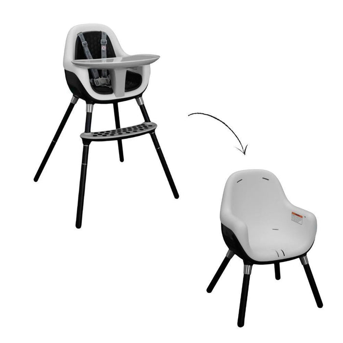 Cadeira da Papa 2em1 Bumbo Number 5 Black