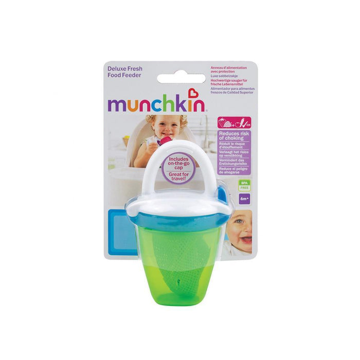 Dispensador de Alimentos em Rede Munchkin Deluxe Verde