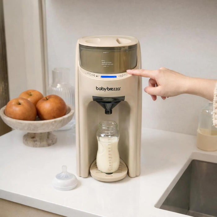 Preparador de Biberões de Fórmula Baby Brezza Pro Advanced Oatmeal Beige