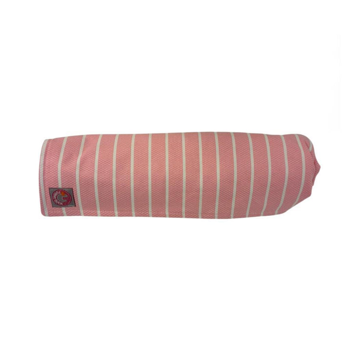 Manta Pequena Polar Funny Duck Rosa Riscas